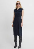 ICHI ABITO MIDI DONNA CON TASCHE