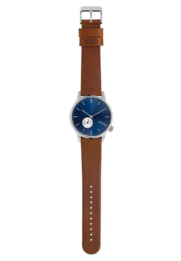 Orologio Bulova Accutron Spaceview 39mm Titanio Cinturino Pelle Blu :: Sorelle Ronco Orologio Bulova Accutron Spaceview 39mm Titanio Cinturino Pelle Blu :: Sorelle Ronco