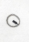 Spicchi di mare irregolare maxi pieno bracciale argento 925 SP93 - Shopaland